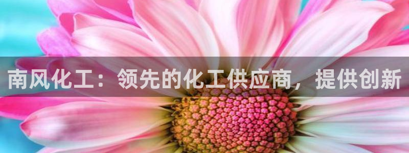 球盟会官网登录入口：南风化工：领先的化工供应商，提供创新