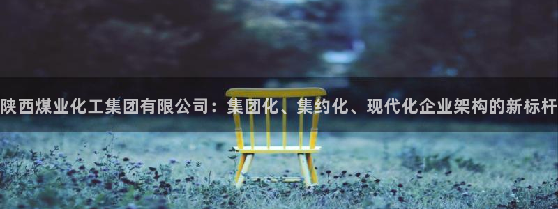 球盟会几点玩合适：陕西煤业化工集团有限公司：集团化、集约化、
