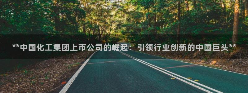 球盟会app最新地址在哪找：**中国化工集团上市公司的崛起：