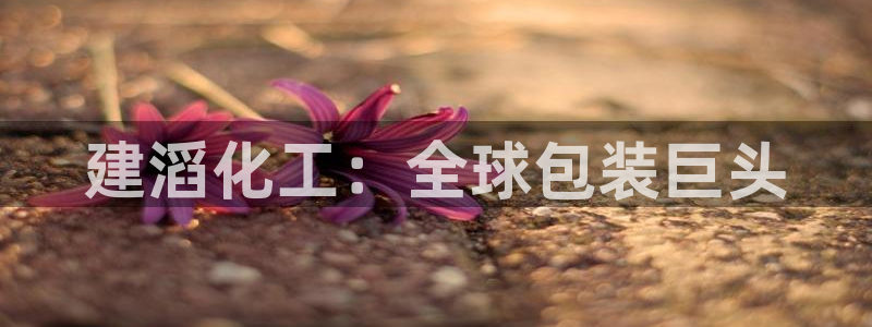 球盟会最新：建滔化工：全球包装巨头