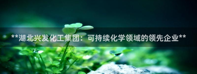 球盟会国际官网：**湖北兴发化工集团：可持续化学领域的领先企