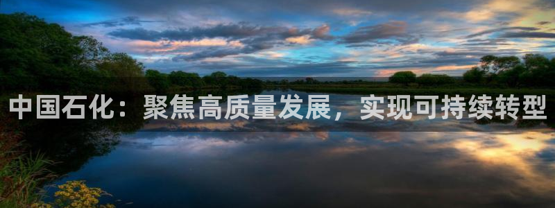 球盟会体育平台：中国石化：聚焦高质量发展，实现可持续转型