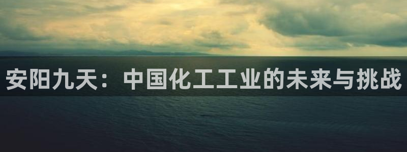 球盟会可以提现么：安阳九天：中国化工工业