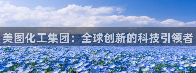 球盟会官网入口：美图化工集团：全球创新的科技引领者