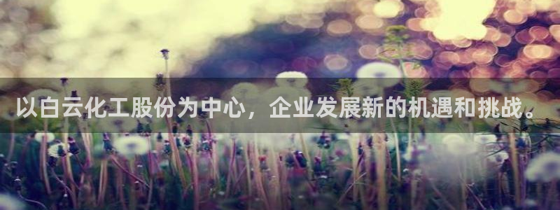 球盟会中国网页登录：以白云化工股份为中心，企业发展新的机遇和