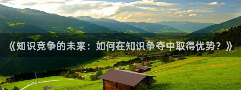 一朵棉花糖小说免费阅读完整版：《知识竞争的未来：如何在知识争夺中取得优势？》